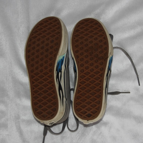 Vans youth Old Skool gray sneakers size 13 - Picture 2 of 8